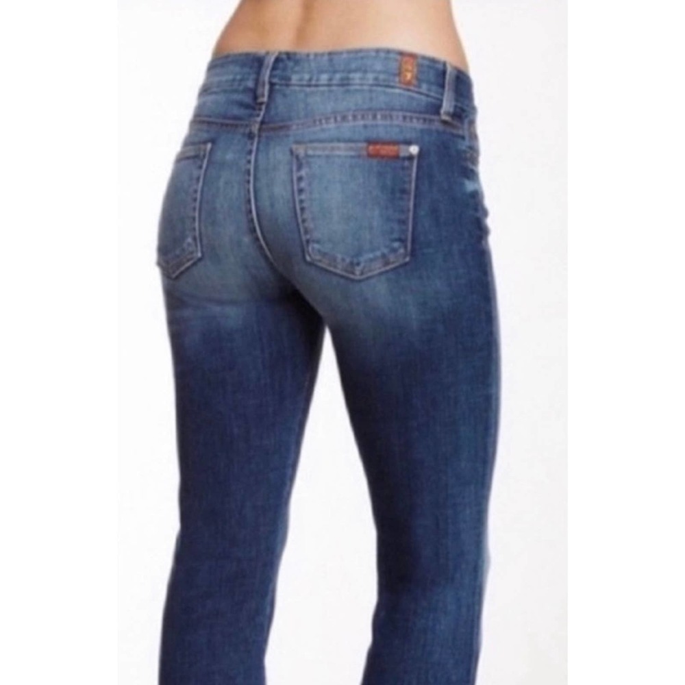 7 For All Mankind Jiselle Slim straight Jeans Dark wash size 26